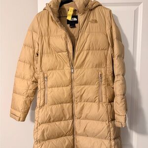 The North Face Women's Beige Puffer Jacket